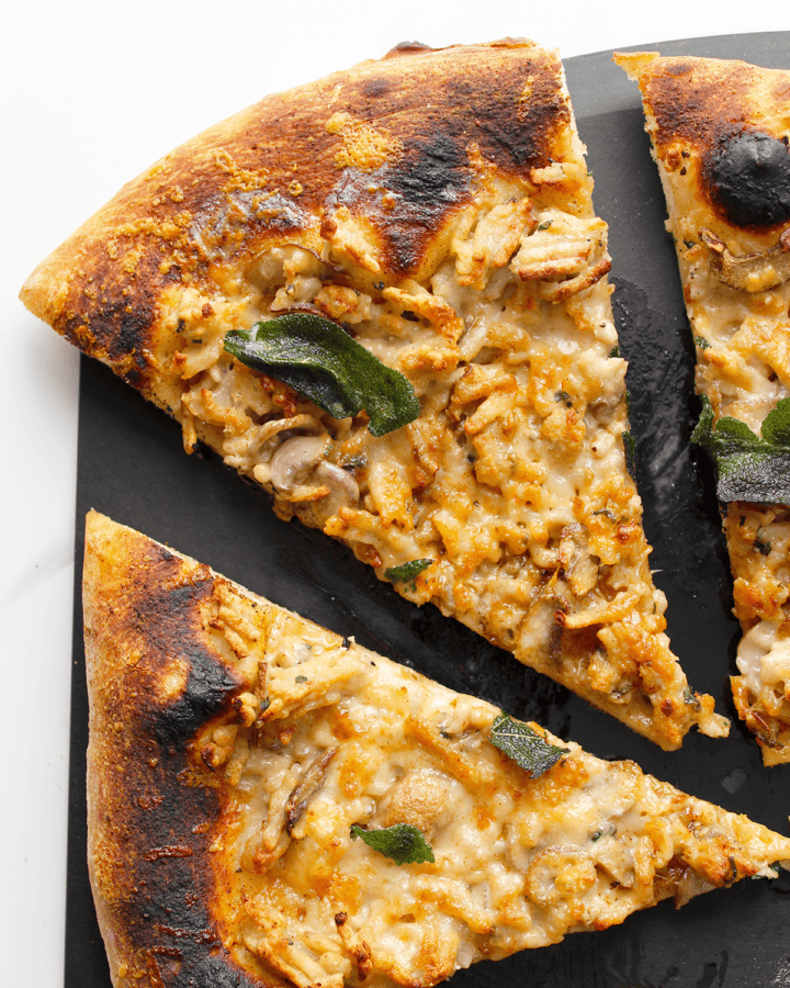 Thursday Night Pizza's Chicken, Mushroom, and Sage Pizza recipe