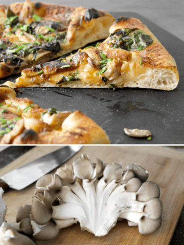 How to make oyster mushroom pizza with spinach | Thursday Night Pizza