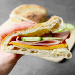pizza dough sandwich