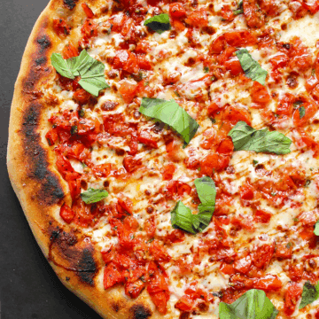 Tomato Bruschetta Pizza featured image