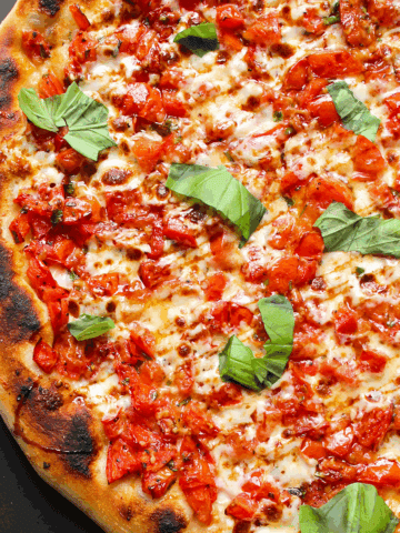 Tomato Bruschetta Pizza featured image