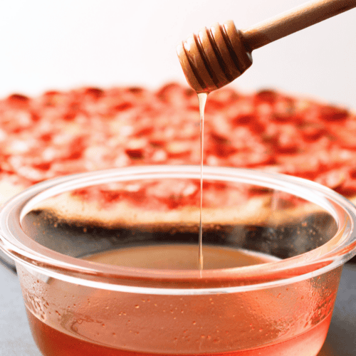how to make hot honey for pizza, featured image