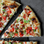 chicken bacon ranch pizza slice