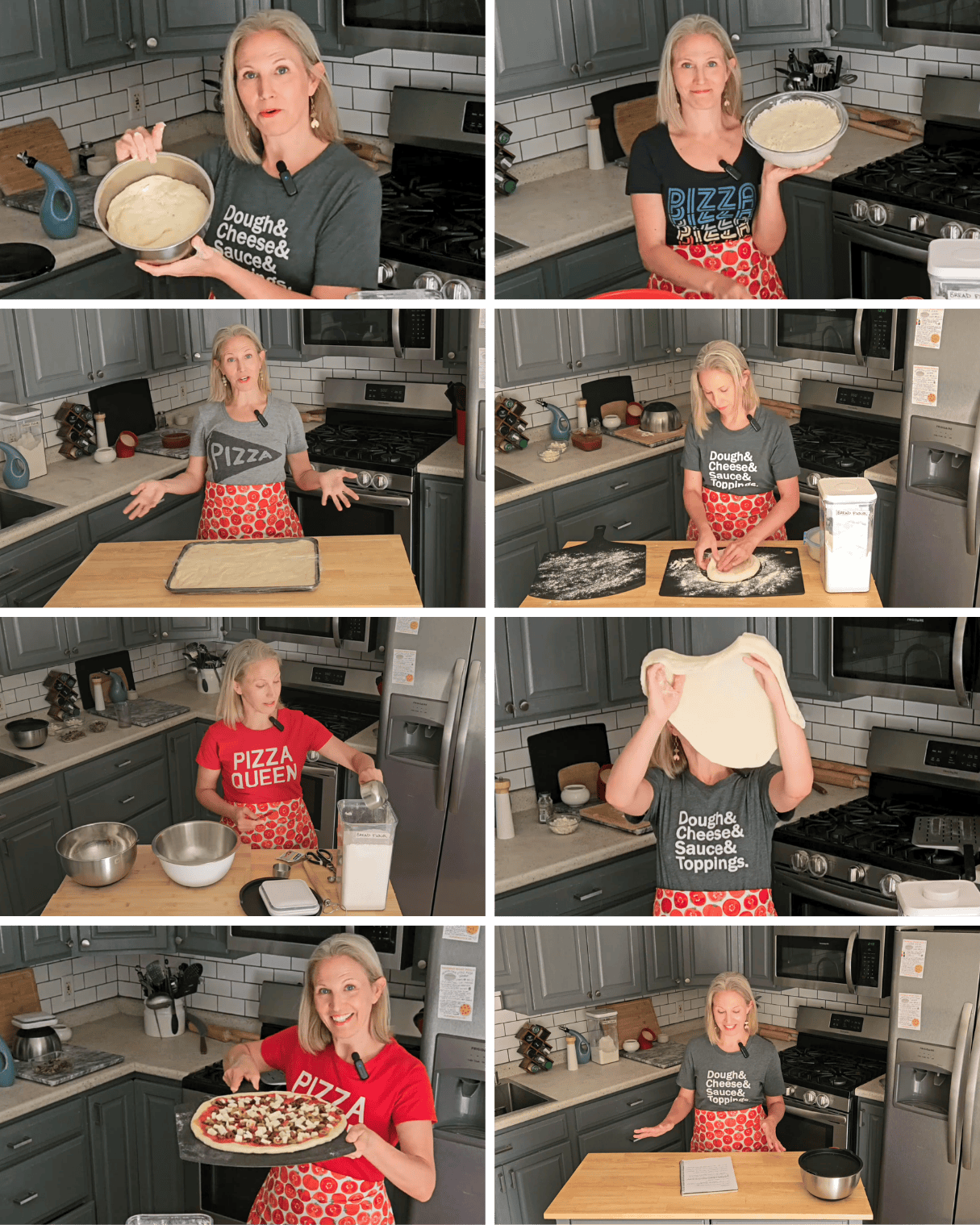 screen shots from dough 101 email video course
